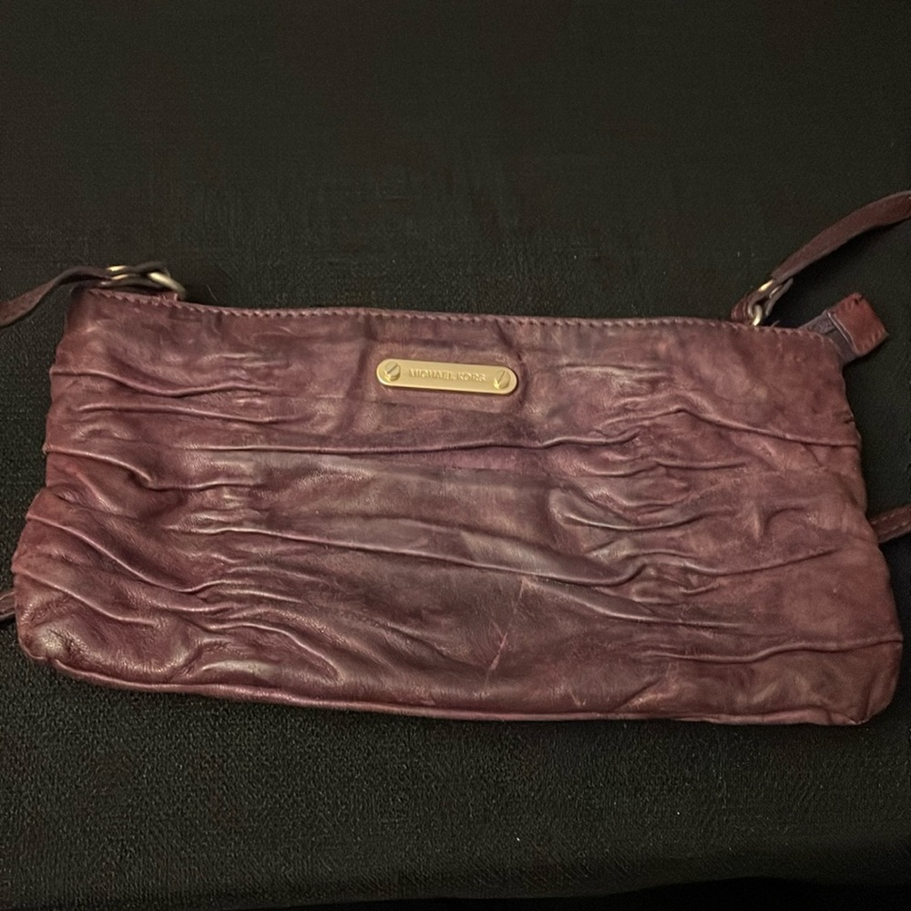 Michael Kors Webster Clutch - brown